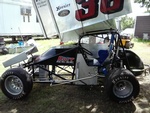 Restoring Kim wilke's sprint Car